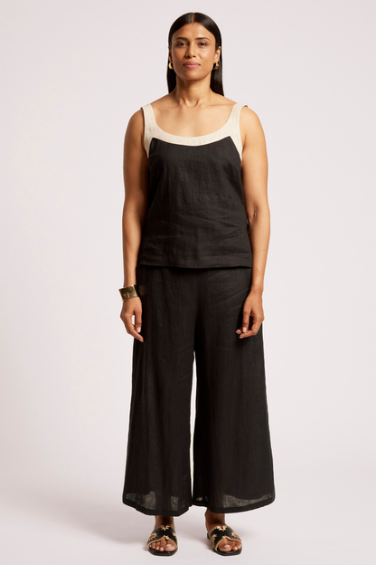 Maris Splice Tank | Black/Tusk