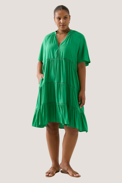 Oline Dress | Green