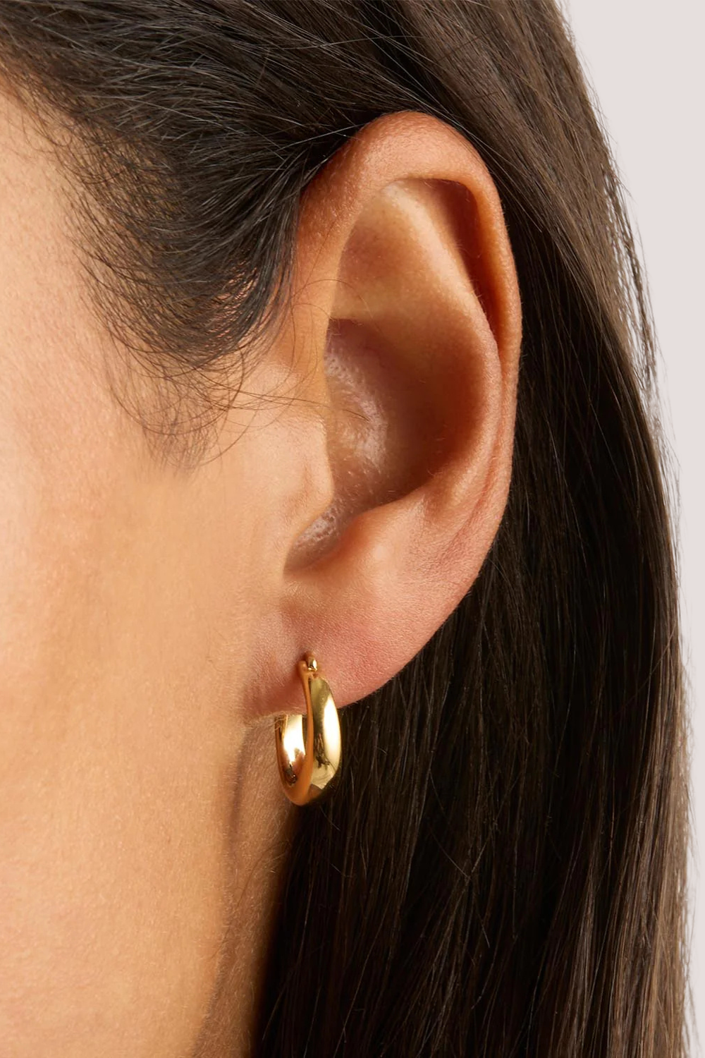 18k Gold Vermeil Infinite Horizon Small Hoops