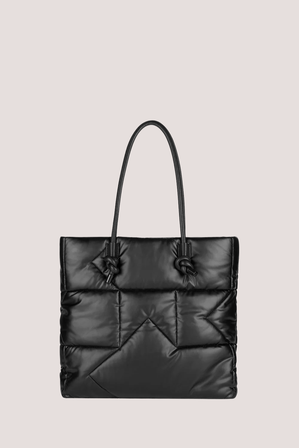 Mega Monogram Tote Black