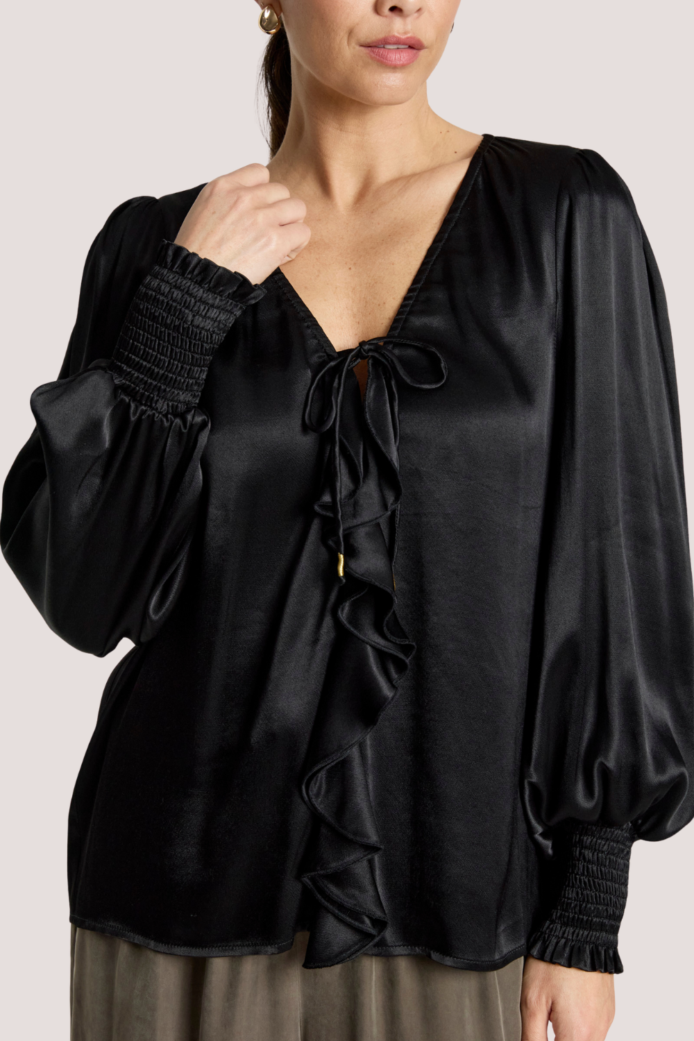San Frill Top | Black