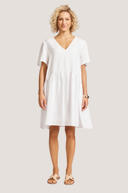 Miramar Midi Dress | White
