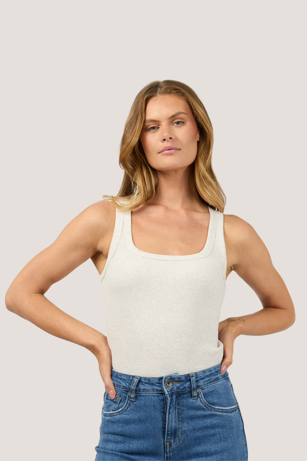 Mia Tank | Oatmeal