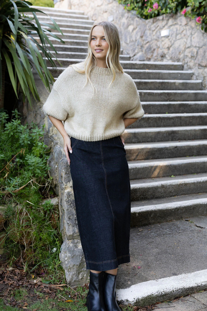 Alora Top | Wheat
