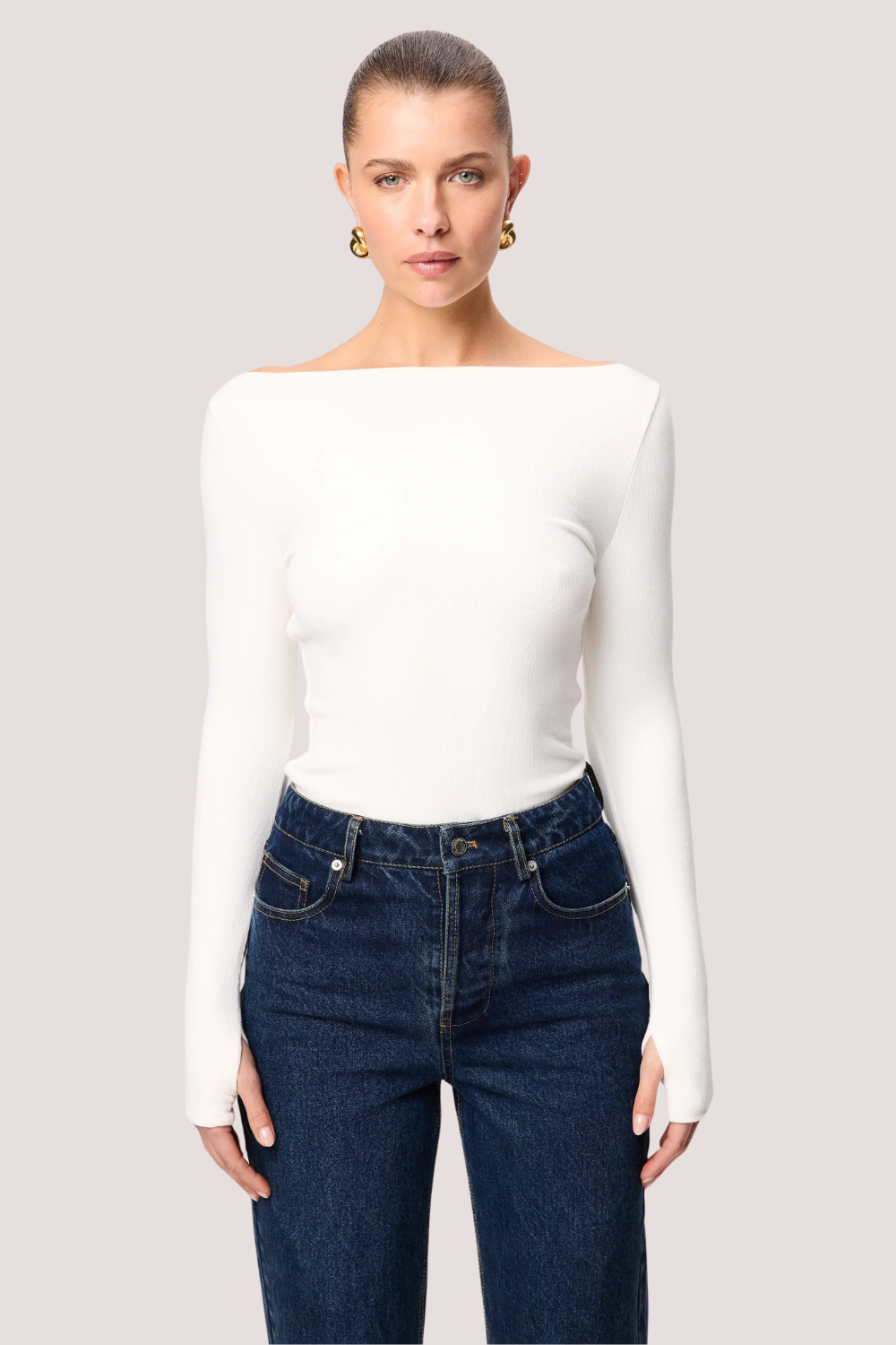 Camden Top | White