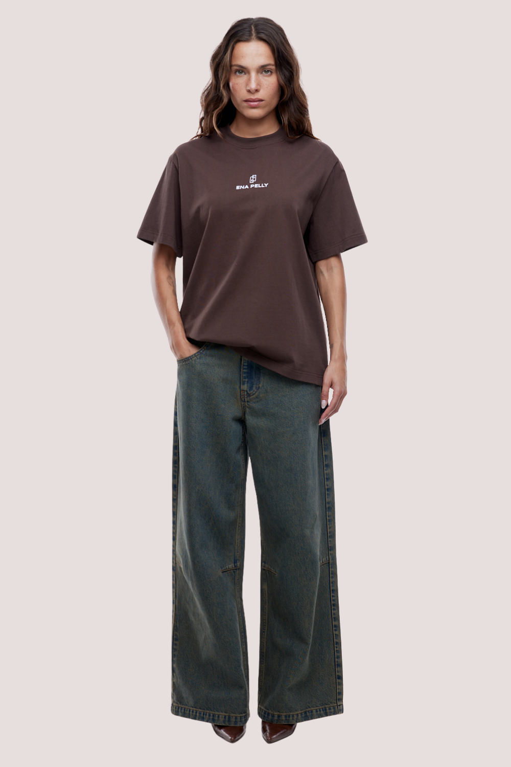 Lexi Logo Tee | Mocha