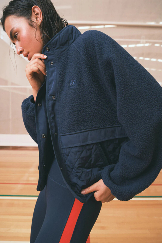 Technique Quilt Jacket | Dark Navy