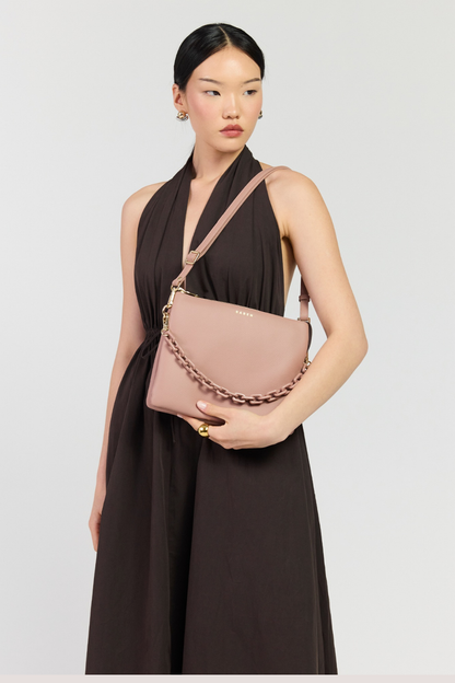 Matilda Crossbody Rosewater + Tonal Chain