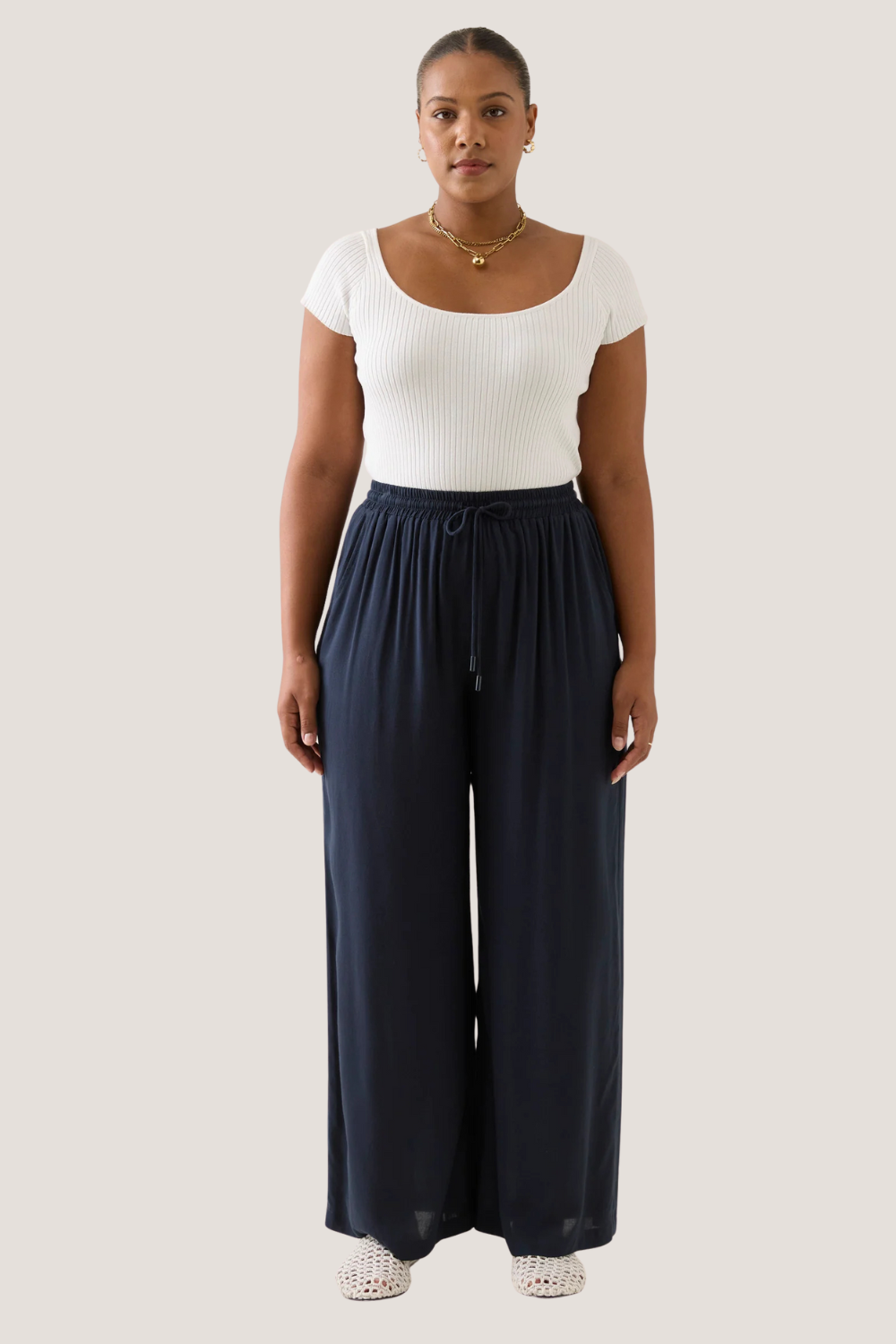 Oline Pant | Navy