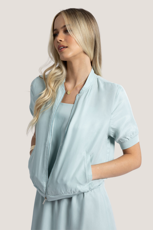 Harper Jacket | Seafoam