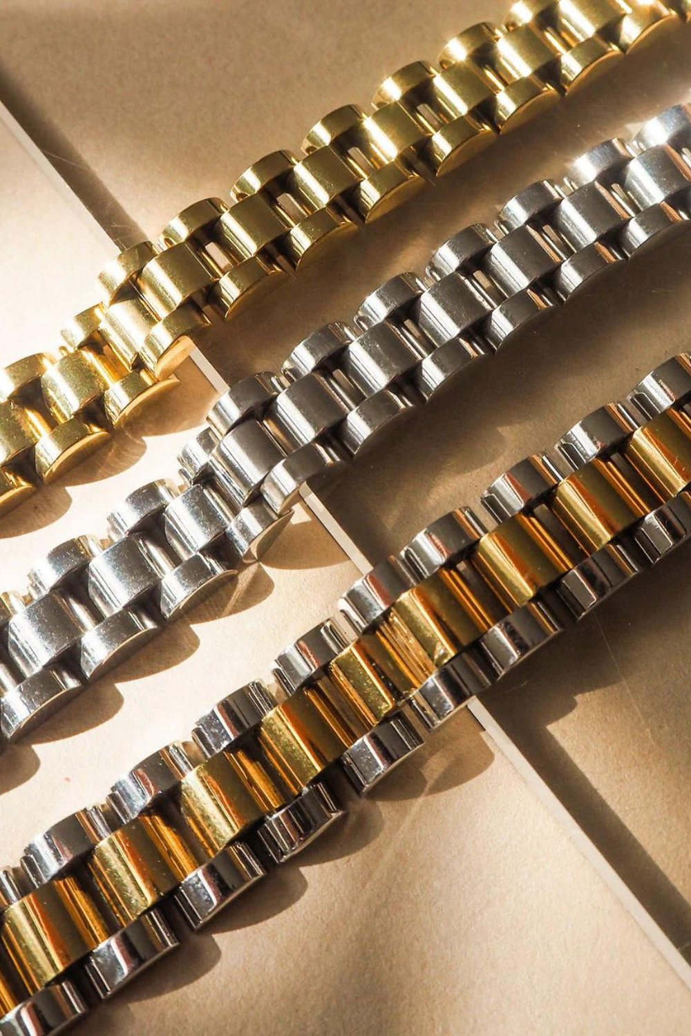 Two-toned Timepiece Bracelet