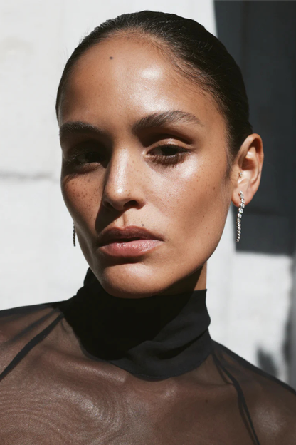 Crescendo Drop Earrings | Silver