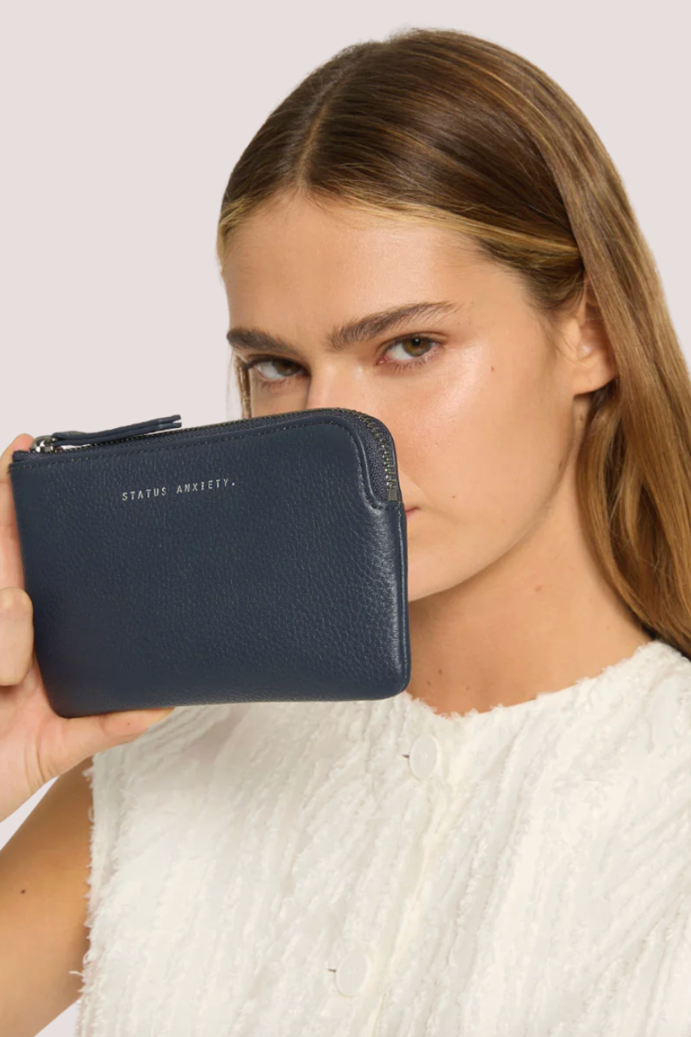 Smoke and Mirrors Wallet | Midnight Blue