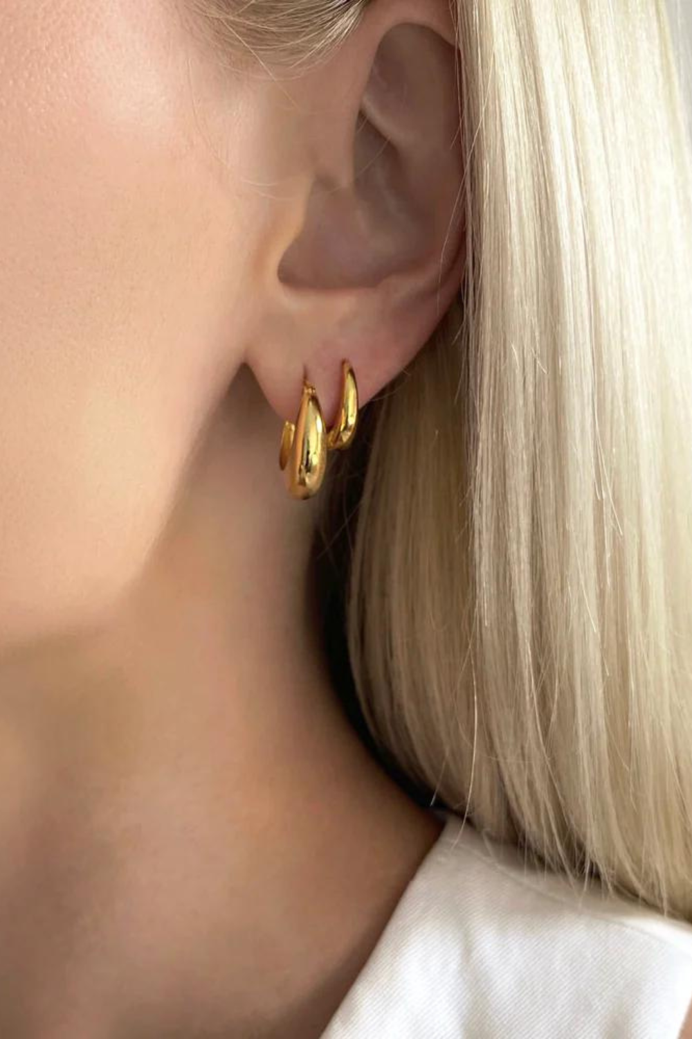 Positano Hoops Gold