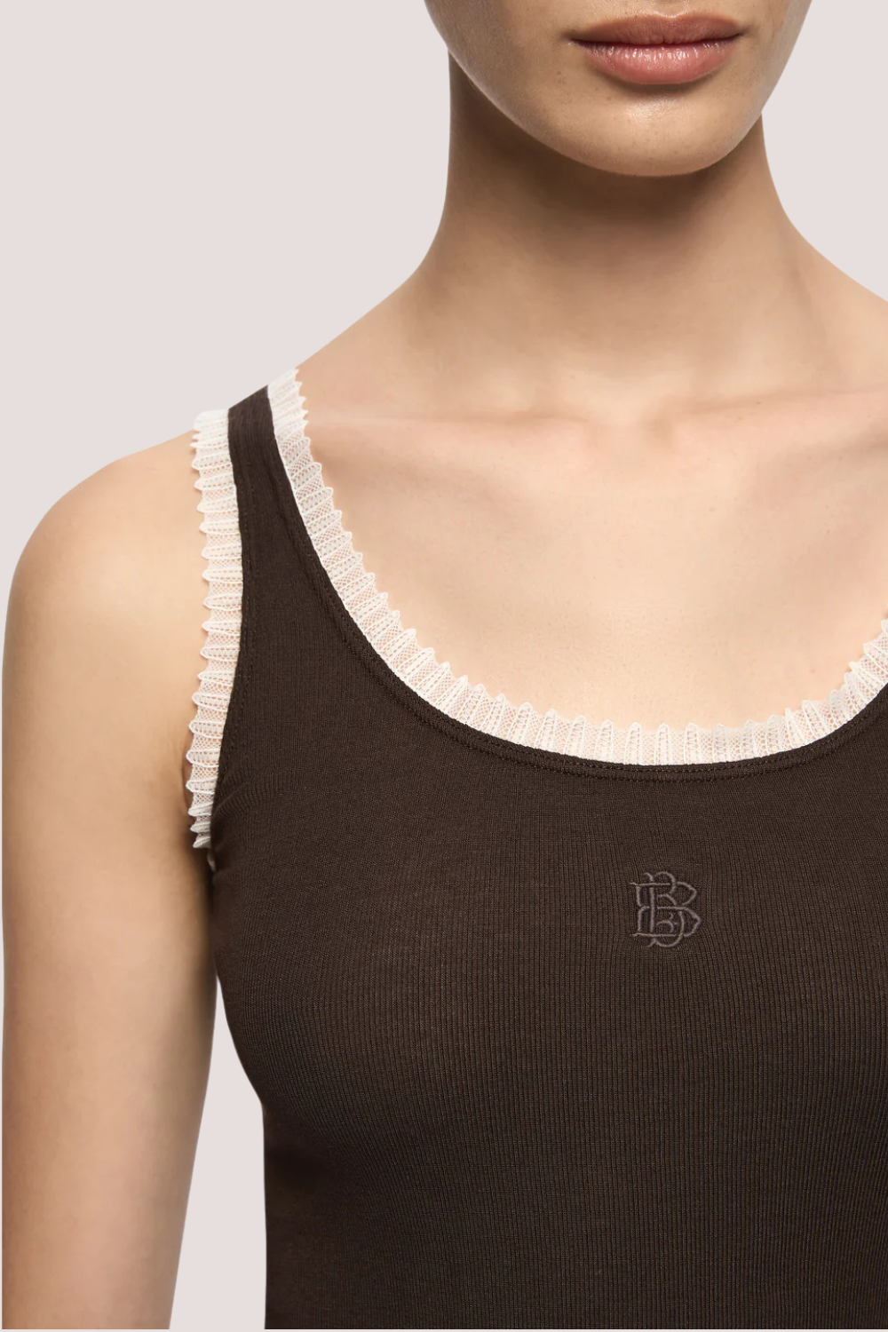 Moneta Tank | Dark Chocolate
