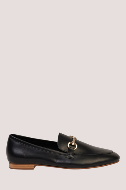 Leila Loafer | Black Calf