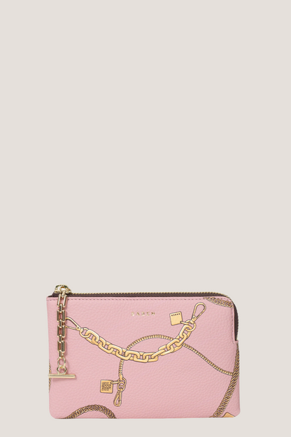 Poppy Pouch | Desert Rose Chain Print