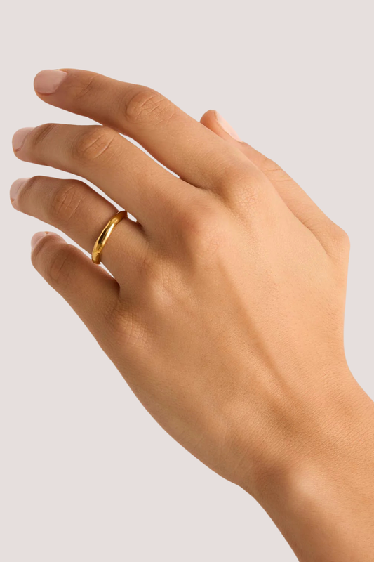 18k Gold Vermeil Lover Medium Ring