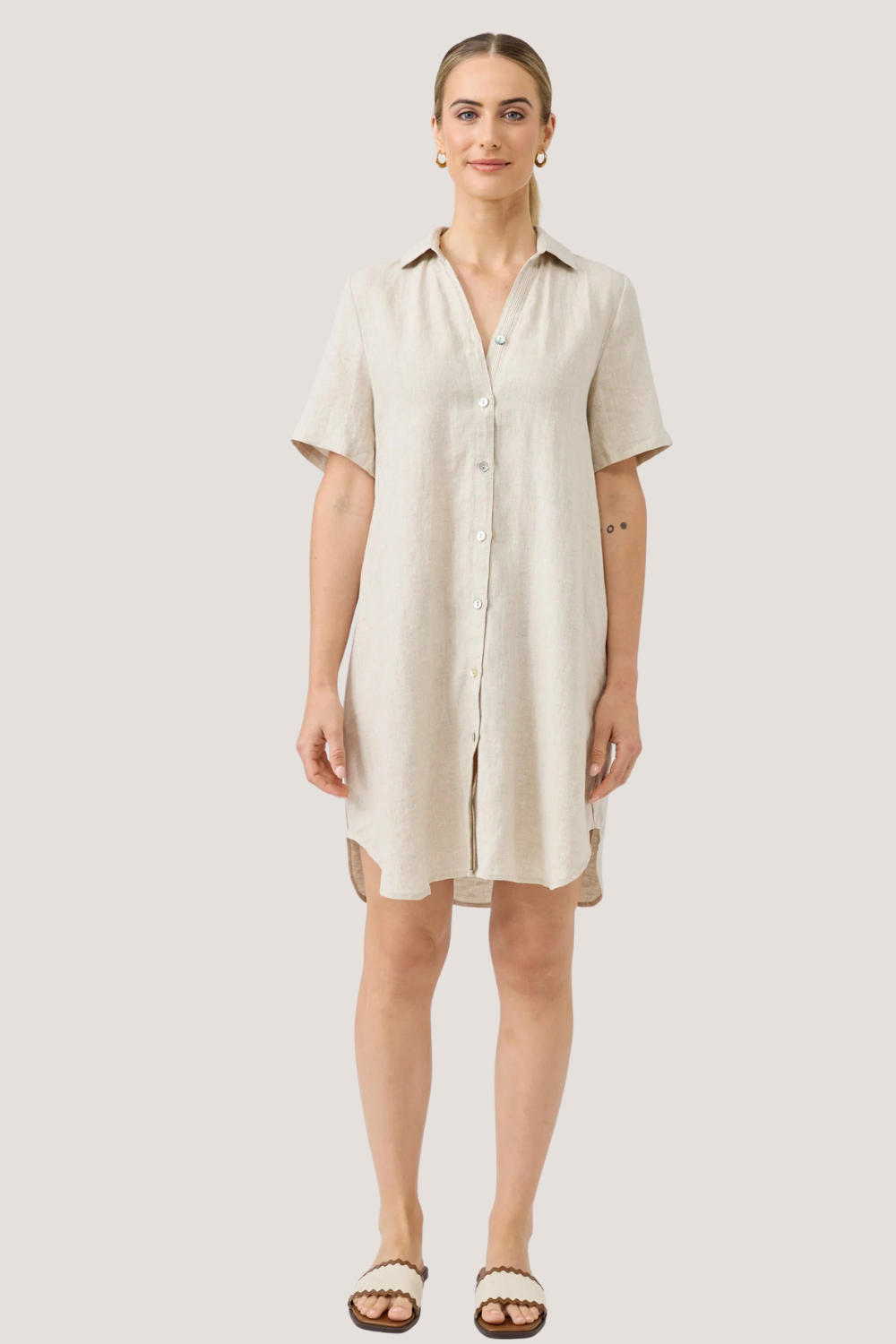 Studio Short Shirt Dress | Dune