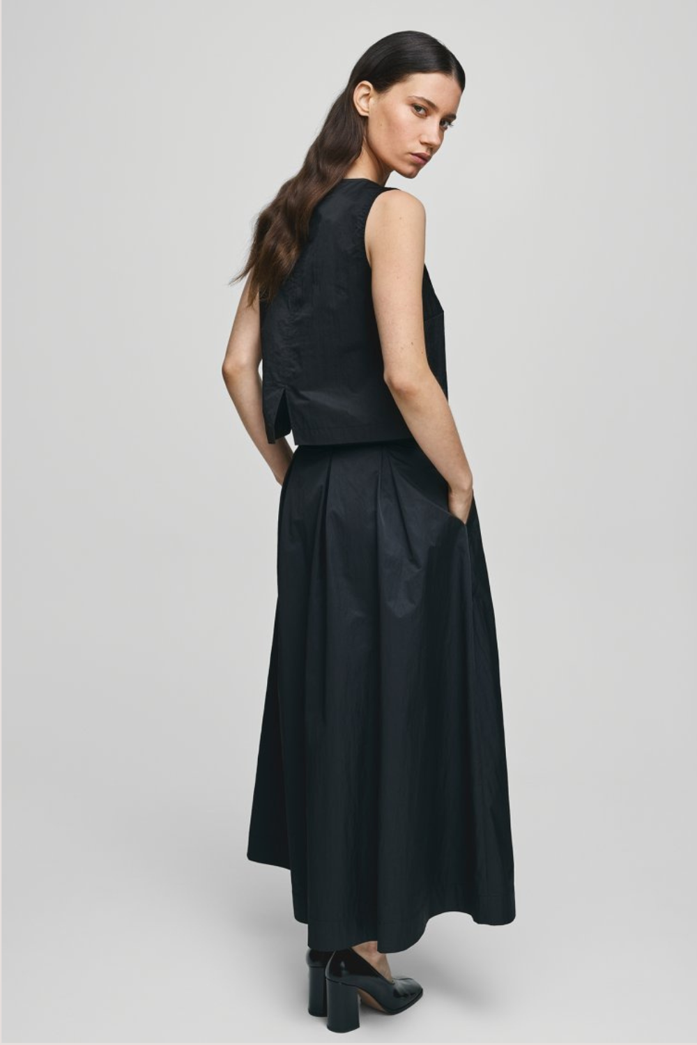 MSCH Javeria Camilla Skirt | Black