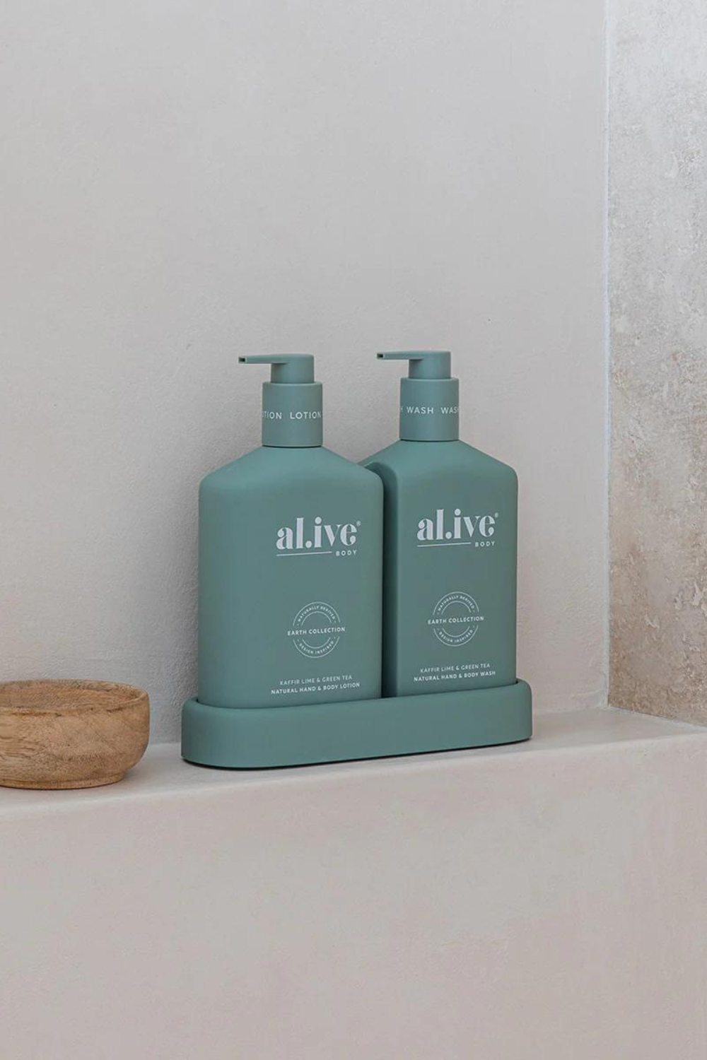 Wash & Lotion Duo - Kaffir Lime & Green Tea