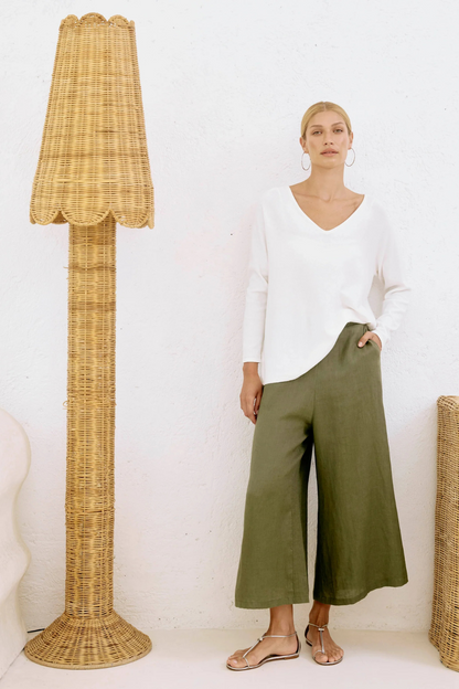 Studio Crop | Khaki
