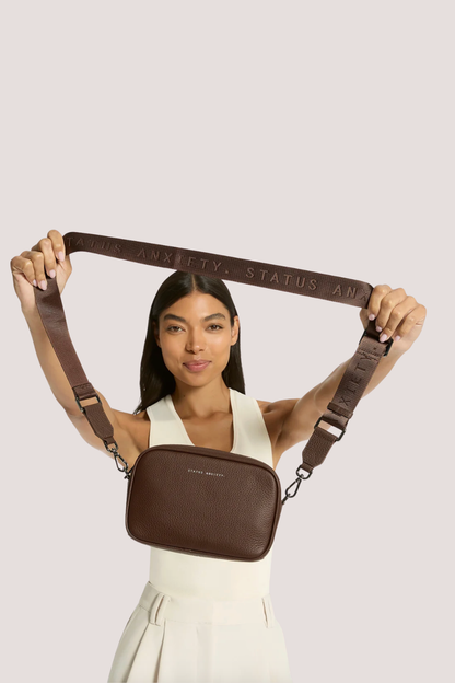 Plunder Bag With Dual Straps | Cocoa