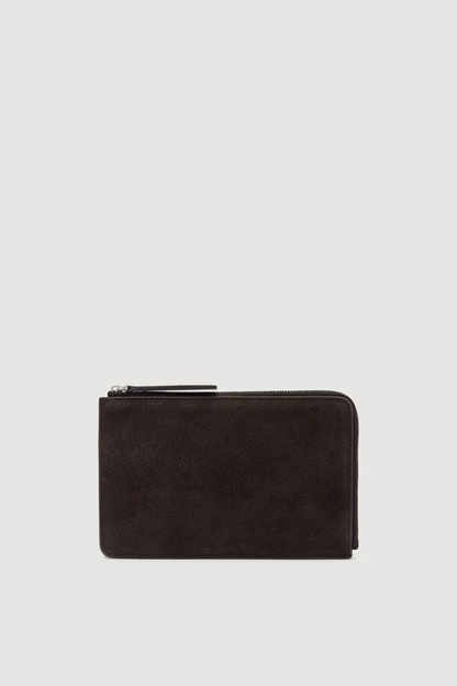 Neve Suede Pouch | Ganache