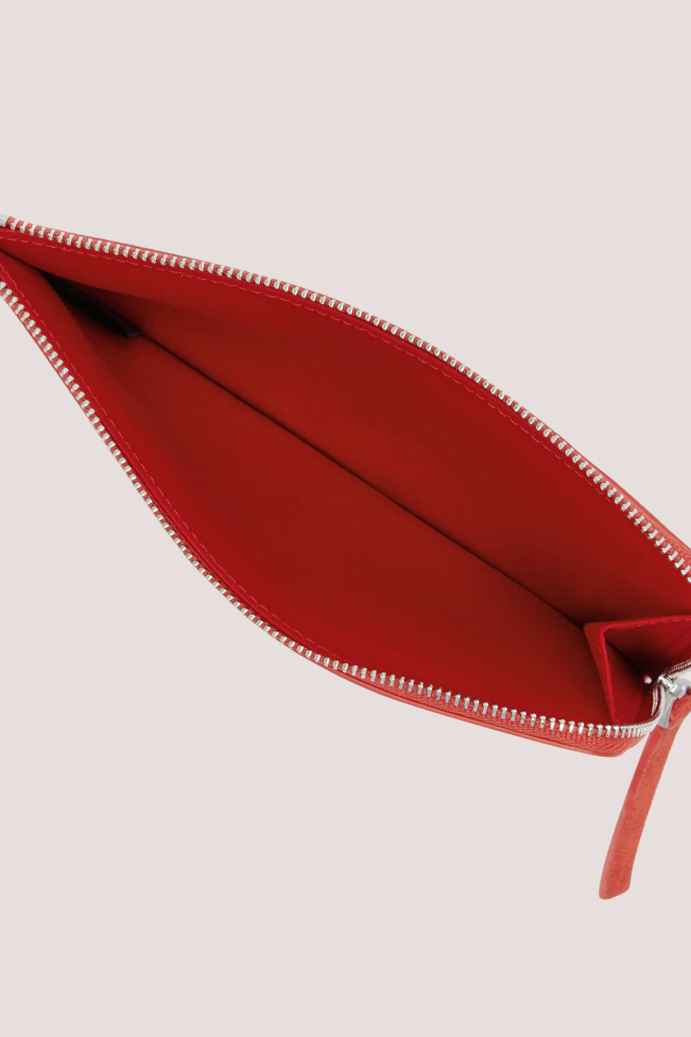 Neve Suede Pouch | Chilli