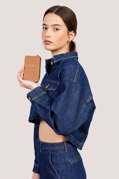 Winona Card Holder | Toffee
