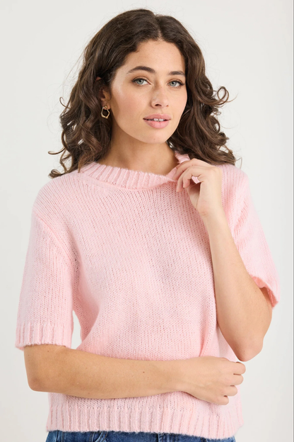 Countess Blush Soft Knit Tee