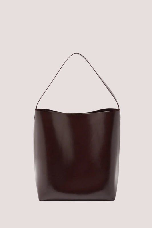 Nova Leather Shoulder Bag | Wine