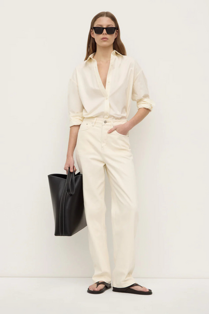 Marigold Poplin Long Sleeve Shirt | Butter