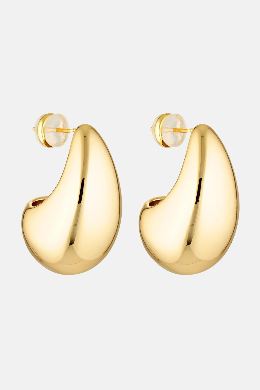 Blob Earrings | Gold