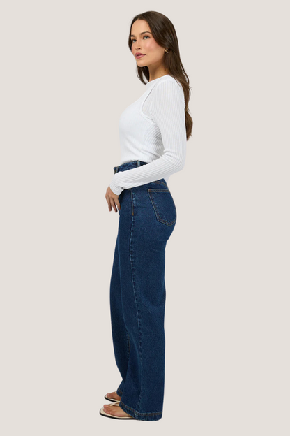 Leia Layering Long Sleeve | White