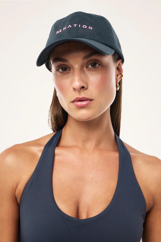 Shift Cap | Marine Blue/Prism Pink