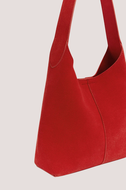 Neve Suede Mini Bag | Chilli