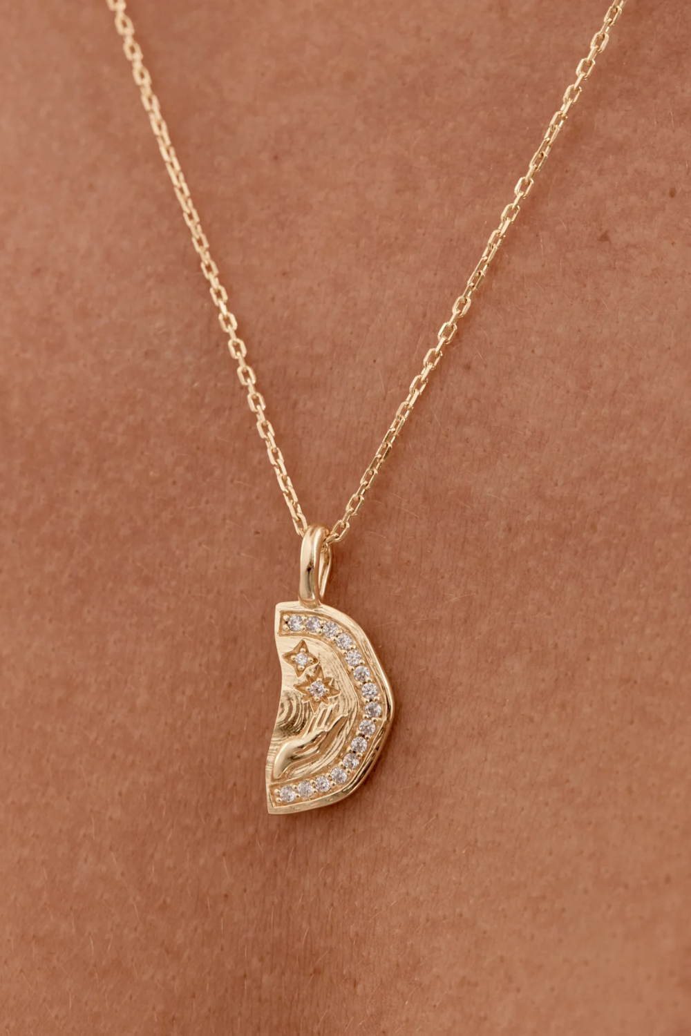 18k Gold Vermeil Together We Are Magic Necklace - My Stars