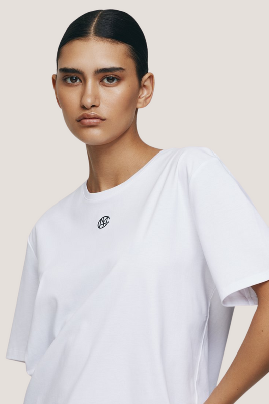 MSCH Melea Icon Tee | B White/Black