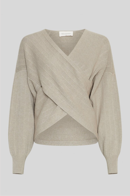 MSCH Zine Rachelle Wrap Pullover | Warm LGM