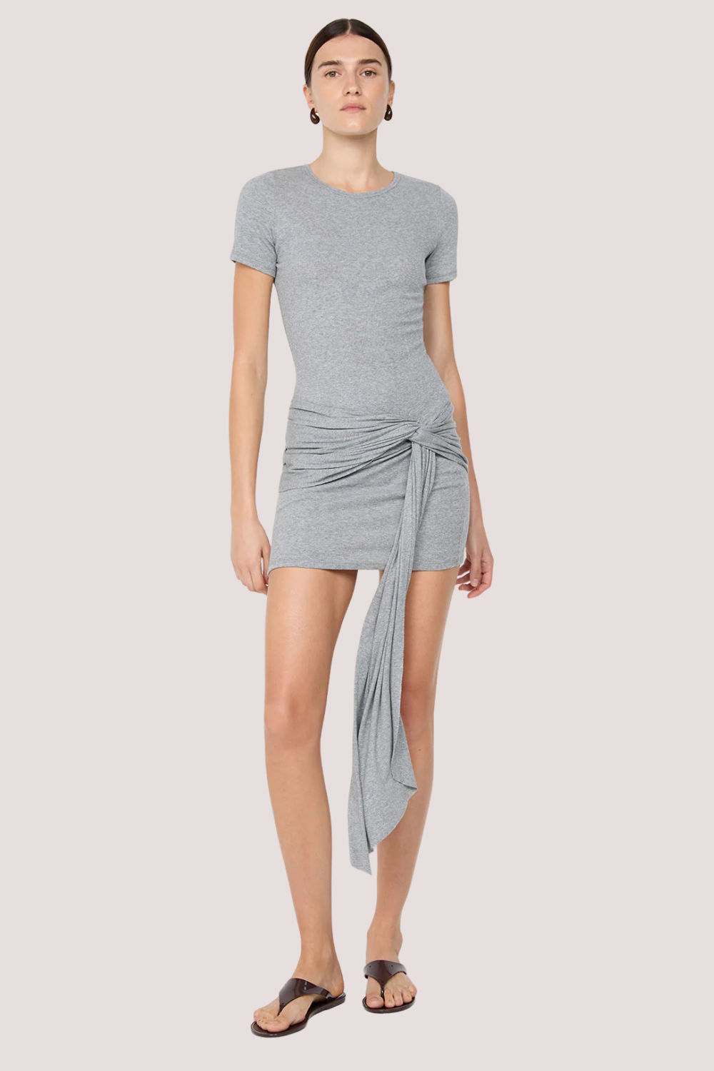 Kleo Mini Dress | Grey Marle