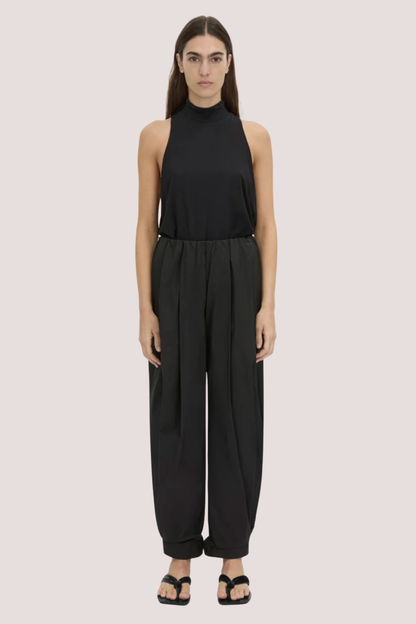 Rhia Balloon Leg Pant | Black
