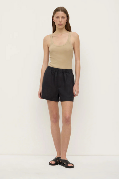Everyday Linen Short | Black