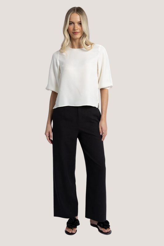 Ivy Blouse | Ivory