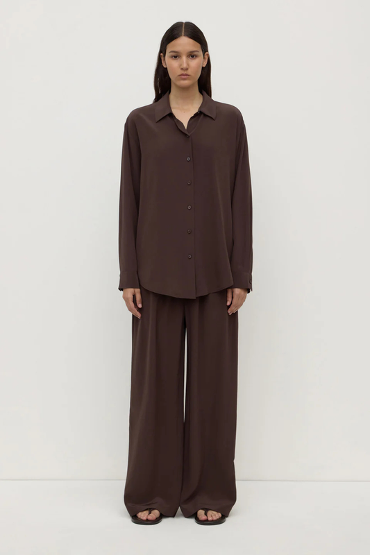 Betty Silk Shirt | Ganache