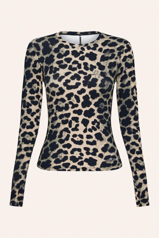 Foundation LS Top | Leopard Print