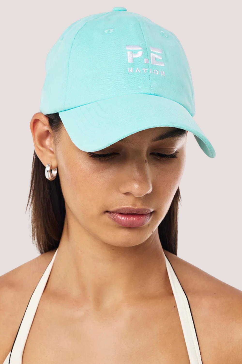 Heads Up Cap | Aqua/Optic White – No 4 Boutique