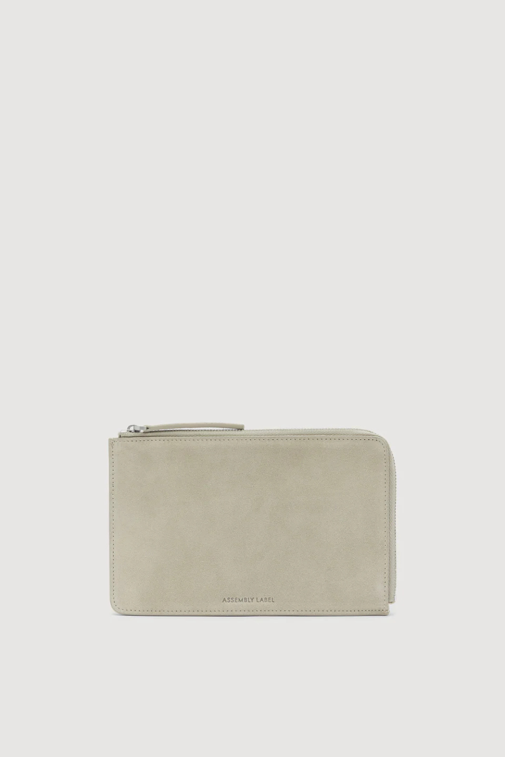 Neve Suede Pouch | Taupe