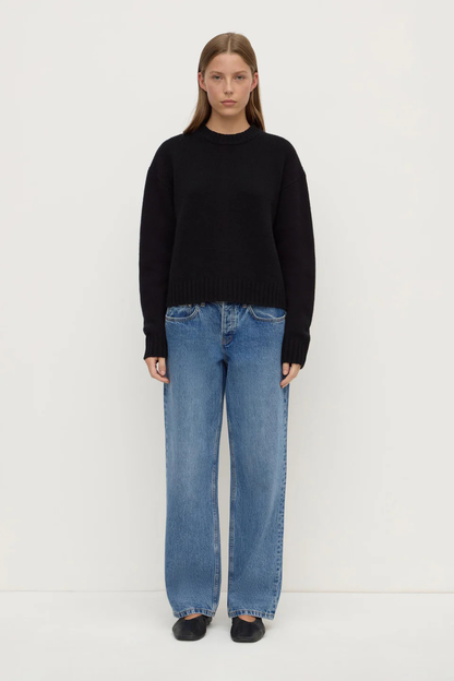 Beau Merino Wool Knit | Black