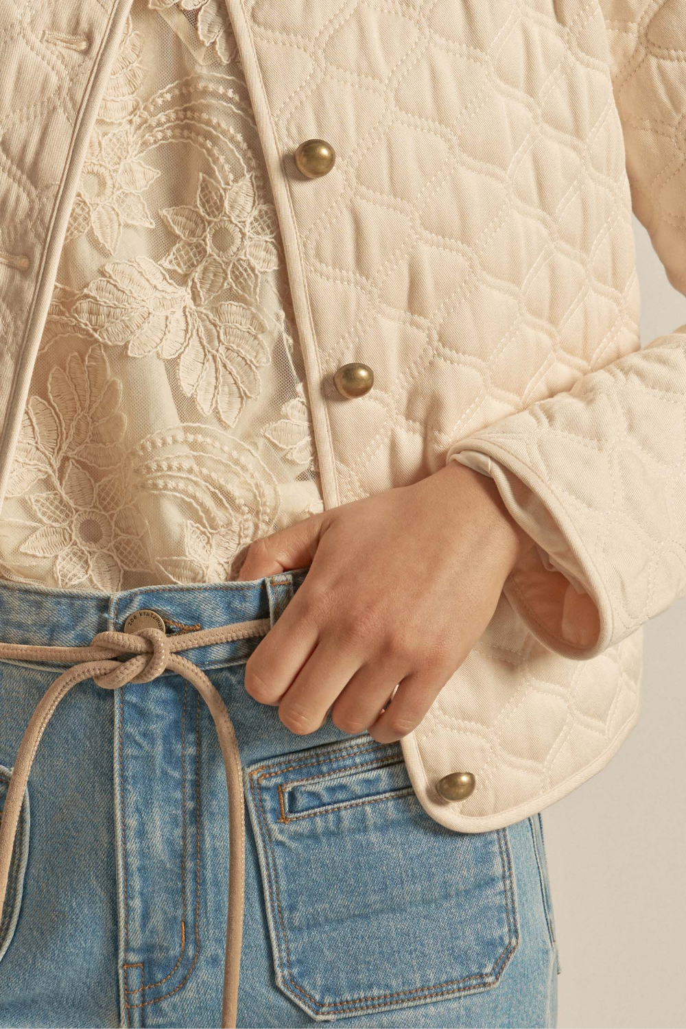 Scribe Jacket | Ecru